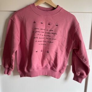 Girls Zara Sweatshirt
